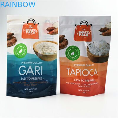 Umweltfreundliches und sicheres Material Glanzveredelung Maß und Design angepasst Aluminiumfolie Mylar Doypack