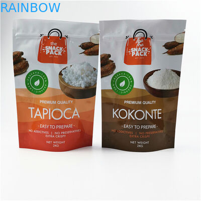 Umweltfreundliches und sicheres Material Glanzveredelung Maß und Design angepasst Aluminiumfolie Mylar Doypack