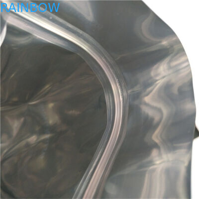 Individuell angepasster Standbodenbeutel mit Reißverschluss, matter Oberfläche, Aluminiumfolie, Mylar Doypack