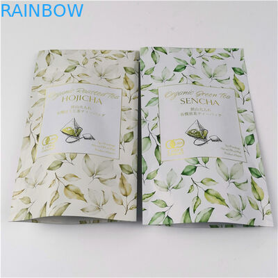 Modepack Custom Logo gedruckt Akzeptiert bis zu 10 Farben verfügbar Plastikfolie Teebeutel