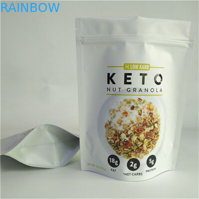 China Lieferant Custom Design Druck Custom Größe und Design Bedürfnisse Stehen Taschen mit Reißverschluss für Lebensmittelverpackungen