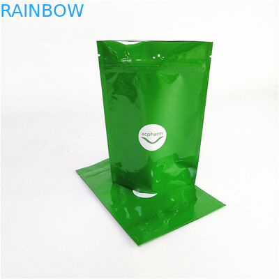 Akzeptiert bis zu 10 Farben verfügbar Geruchsschutz Stehen Tasche Tasche Wärmesiegel Reißverschluss Top