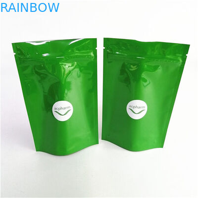 Akzeptiert bis zu 10 Farben verfügbar Geruchsschutz Stehen Tasche Tasche Wärmesiegel Reißverschluss Top