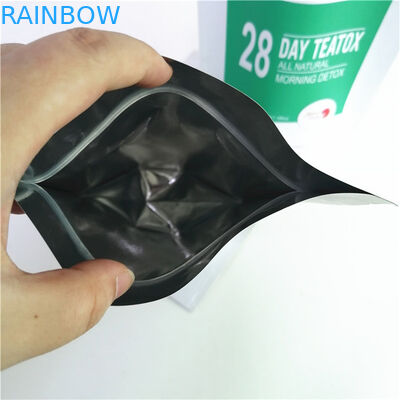 Maßgeschneiderte Größe Farbiger Druck Snack Lebensmittel Verpackungstüte mit MOPP/VMPET/PE Material