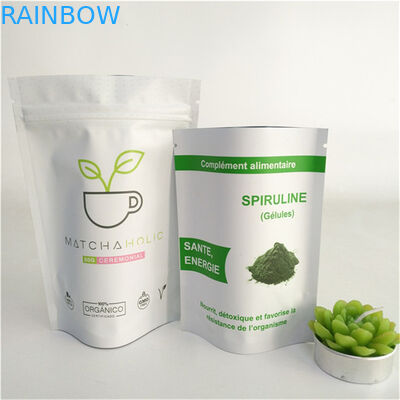 Persönliche Druck-Wärmedichtung Wiederverwendbarer Stand-up-Tasche Lebensmittelqualität Mylar-Taschenverpackung