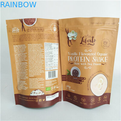 Farbiger Druck Snack-Packing-Tasche MOPP VMPET PE Matt Finish Schwarz Feuchtigkeitsdicht