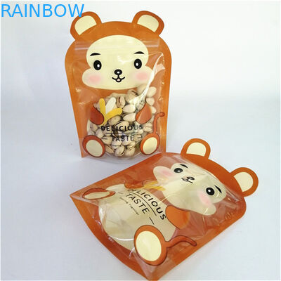 Bunte Druckverschlussbeutel aus geruchs- und feuchtigkeitsbeständigem Kunststoff-Mylar