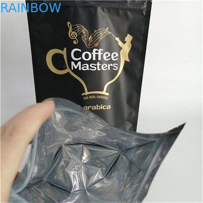 Bestseller Nahrungsmittel-Gehalt Geruchsschutz Matte Film VMPET 250g 500g Kaffee Stand Up Tasche 120mikron
