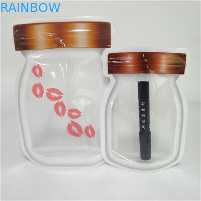 Neues Design Bestseller Maßgeschneiderte Dicke Maßgeschneiderte Logo gedruckt Stand Up Reißverschluss Tasche Kunststoff Lebensmitteldichtung Verpackung