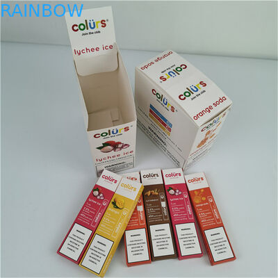 Hot Custom Logo Tear Away Display Box Karton PDQ Zähler gewölbten Display Boxen