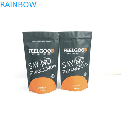 Individuelle Größe und Design Bedürfnisse Stehende Aluminiumfolie Reißverschluss Tasche Geruchsschutz Individuell gedruckt