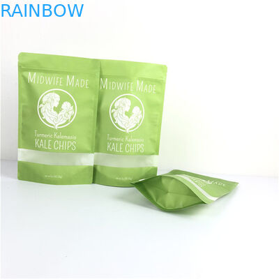 Lebensmittelverpackung Gravurdruck Mylar Doypack mit Fenster Umweltschonend und individuell