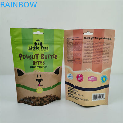 Top-Gewünschte Produkte Hochwertige Matte Reißverschluss Haustierfutterbeutel Stand-Up-Tasche