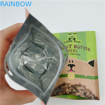 Top-Gewünschte Produkte Hochwertige Matte Reißverschluss Haustierfutterbeutel Stand-Up-Tasche