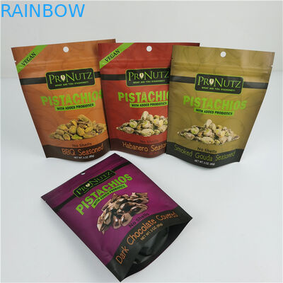 Lamierte Aluminiumpfolie Mylar-Taschen Mautdicke Größe / Design