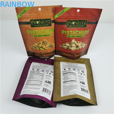 Lamierte Aluminiumpfolie Mylar-Taschen Mautdicke Größe / Design