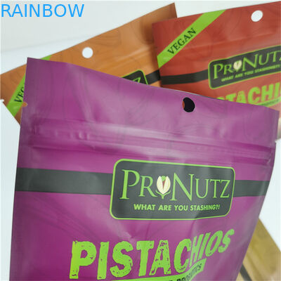 Lamierte Aluminiumpfolie Mylar-Taschen Mautdicke Größe / Design