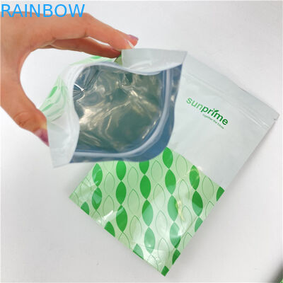 Matte PET/PE-Zipper-Lebensmittel-Doypack mit gewünschtem Custom-Logo