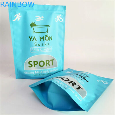 Leakproof Matt Finish Mylar Doypack mit Fenster angepasste Größe und Design Bedürfnisse