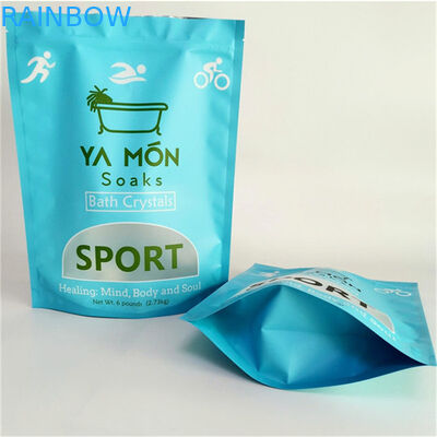 Leakproof Matt Finish Mylar Doypack mit Fenster angepasste Größe und Design Bedürfnisse