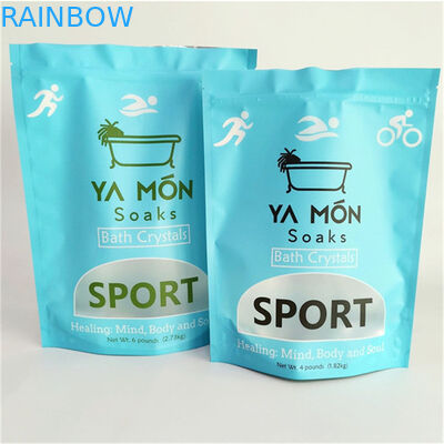 Leakproof Matt Finish Mylar Doypack mit Fenster angepasste Größe und Design Bedürfnisse