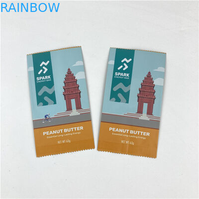 Custom Design Easy Tear Line Drei Seiten versiegelte Mylar Verpackungstüte Akzeptiert Bis zu 10 Farben verfügbar