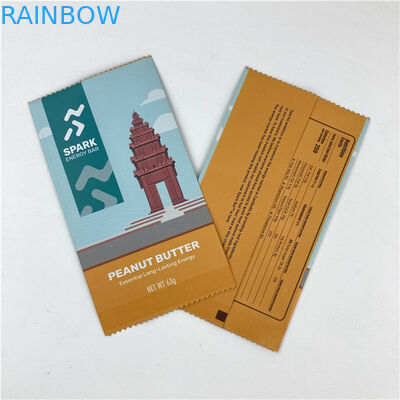 Custom Design Easy Tear Line Drei Seiten versiegelte Mylar Verpackungstüte Akzeptiert Bis zu 10 Farben verfügbar