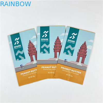 Custom Design Easy Tear Line Drei Seiten versiegelte Mylar Verpackungstüte Akzeptiert Bis zu 10 Farben verfügbar