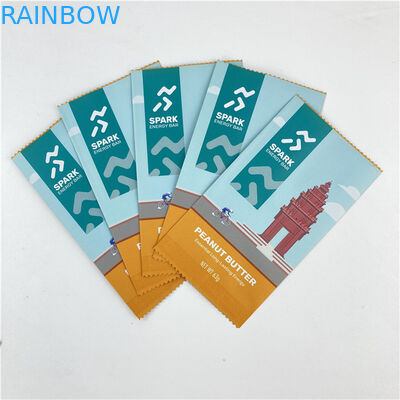 Custom Design Easy Tear Line Drei Seiten versiegelte Mylar Verpackungstüte Akzeptiert Bis zu 10 Farben verfügbar