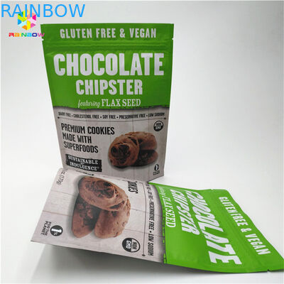 Lebensmittelverpackung Tasche glatte Geruchssicher Feuchtigkeitssicher Aluminium-PE-Material für Snackverpackungen