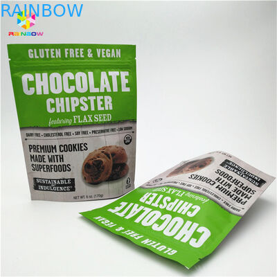 Lebensmittelverpackung Tasche glatte Geruchssicher Feuchtigkeitssicher Aluminium-PE-Material für Snackverpackungen