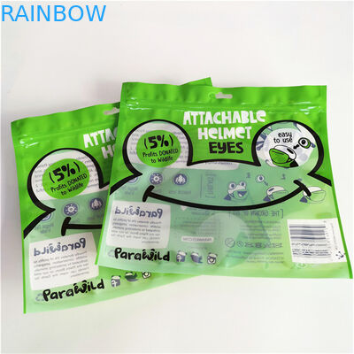 Wiederverschließbare Feuchtigkeitsdichte Flachverpackung mit Plastikbeutel