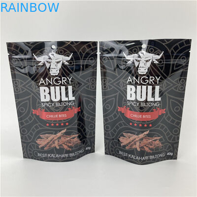 Lecksicherer Stehbeutel mit Reißverschluss/digital gedruckte Verpackungstüte