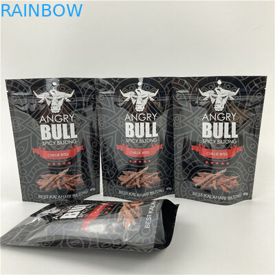 Lecksicherer Stehbeutel mit Reißverschluss/digital gedruckte Verpackungstüte