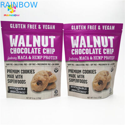 Matte Veredelung Farbiger Druck Aluminiumfolie Mylar Doypack mit individueller Größe und Gestaltung