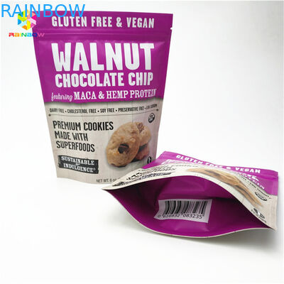 Matte Veredelung Farbiger Druck Aluminiumfolie Mylar Doypack mit individueller Größe und Gestaltung