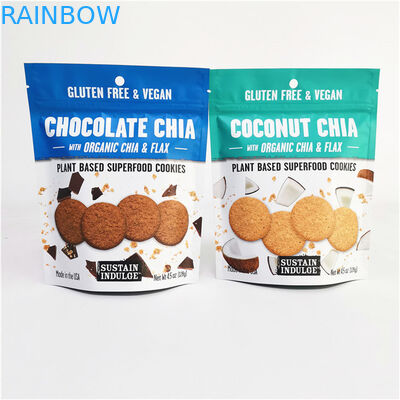 Custom Logo Druck Aluminiumfolie Mylar Doypack mit Gravure Druck Oberflächenbehandlung