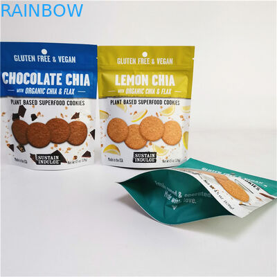 Custom Logo Druck Aluminiumfolie Mylar Doypack mit Gravure Druck Oberflächenbehandlung