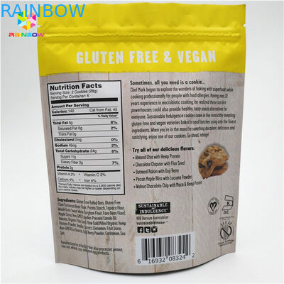 Umweltschonendes und sicheres Material Snackverpackungstüten Akzeptiert bis zu 10 Farben verfügbar