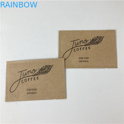 Drei Seiten versiegelte Mylar Kraft Papiertüte