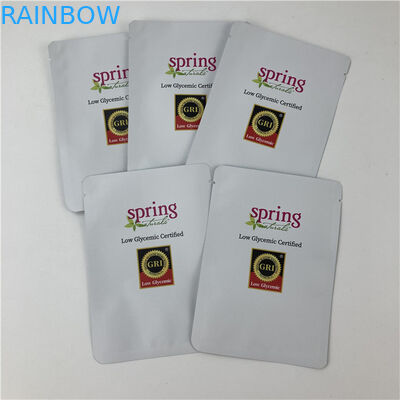 Leakproof Drei Seiten versiegelte Mylar Packungstüte mit Reißverschluss