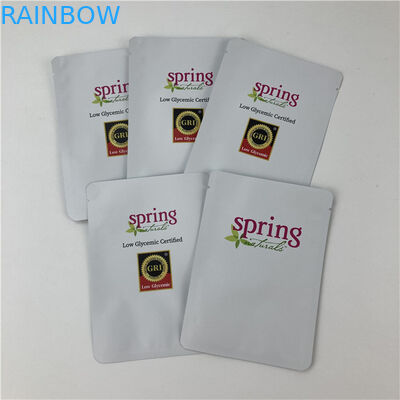 Leakproof Drei Seiten versiegelte Mylar Packungstüte mit Reißverschluss