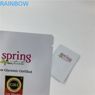 Leakproof Drei Seiten versiegelte Mylar Packungstüte mit Reißverschluss