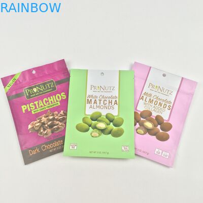 Custom Matte Stehbeutel Aluminiumfolie Mylar-Tasche Pulverververpackung