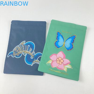 Maßgeschneiderte UV-Spot-Stand-up-Tasche Schokoladennüsse Plastikverpackungstüte