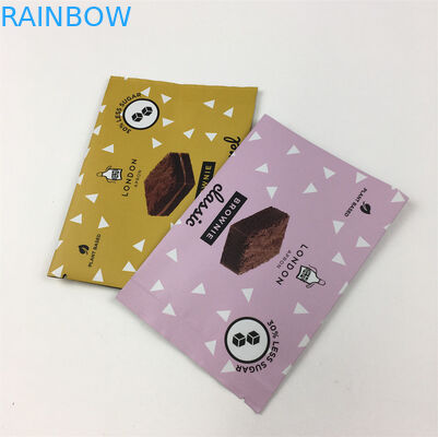 Feuchtigkeitsdicht 200g Rückseite Versiegelungstüten Kekse Schokoladen Tränenschlitten Tüten