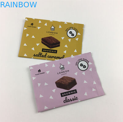 Feuchtigkeitsdicht 200g Rückseite Versiegelungstüten Kekse Schokoladen Tränenschlitten Tüten