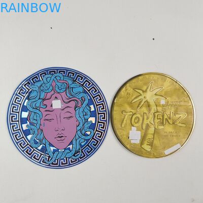 Unregelmäßige 3,5 g 7 g Mylar Taschen mit Reißverschluss Innen Druck Aluminiumfolie Geruchsfeste essbare Kunststoffbeutel