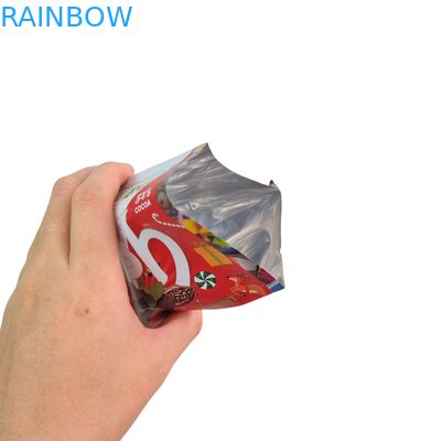 Biologisch abbaubare, lebensmittelechte Snackverpackung, heißsiegelbare Aluminiumfolien-Reißverschlussbeutel für Nüsse, Tee, Kaffee, Tierfutter