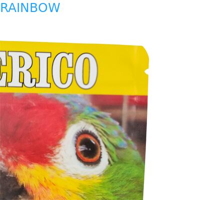 Individuell entworfene, selbstverschließende, feuchtigkeitsdichte, wärmeverschließende Reißverschluss, durchsichtige Vorderseite, Aluminiumfolie, Rückseite, Mylar-Plastiktüte für Zucker